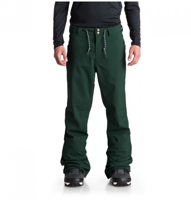 Pantaloni De Snowboard DC Relay Barbati Verzi | TXI7971