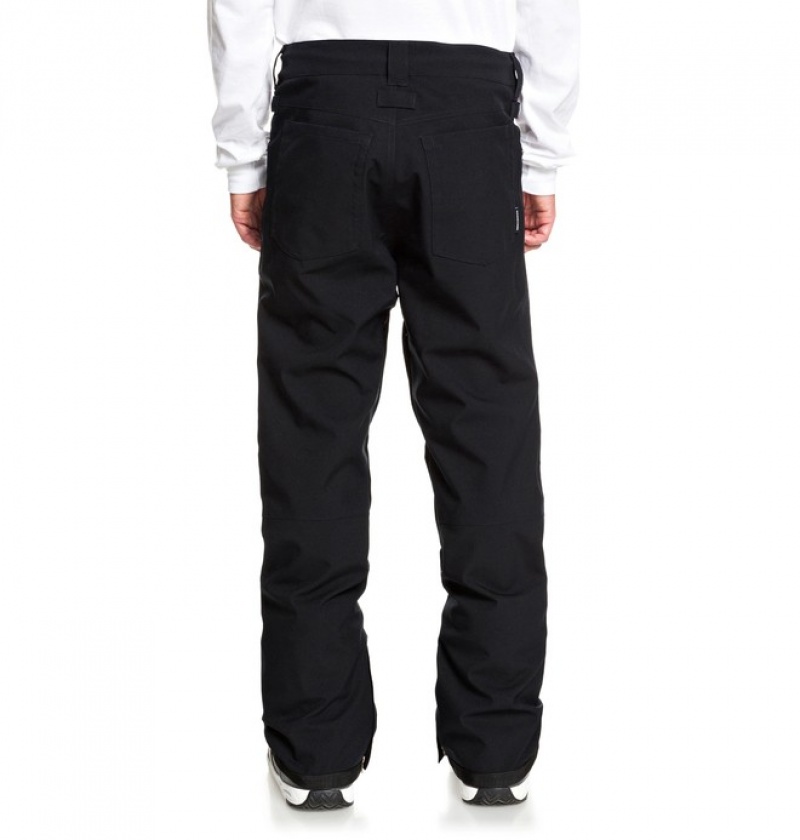 Pantaloni De Snowboard DC Relay Shell Barbati Negrii | CLO7848