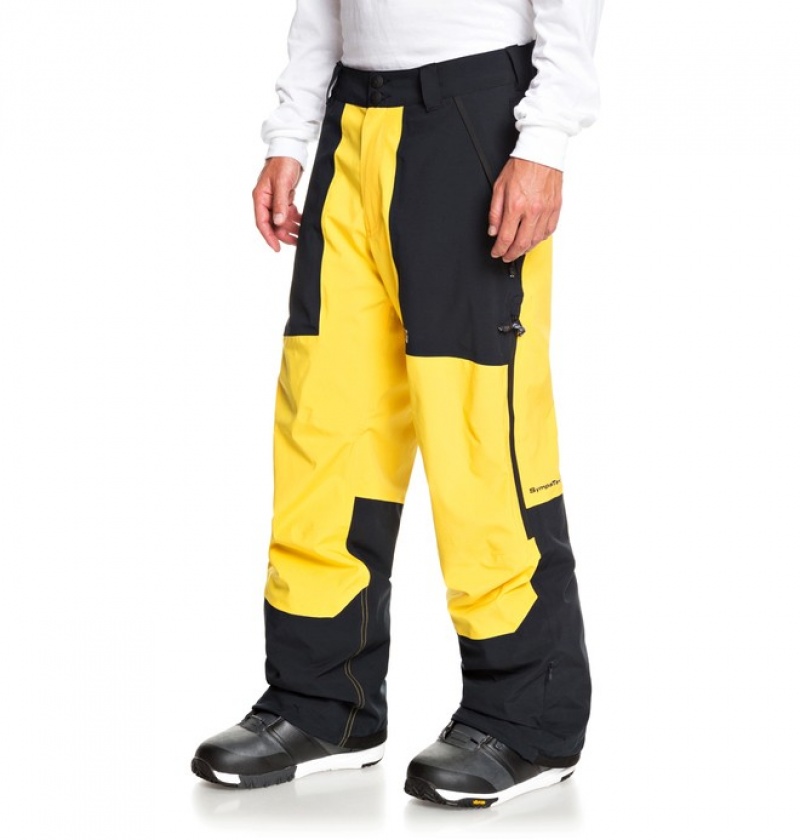 Pantaloni De Snowboard DC Squadron Shell Barbati Lămâie | TLA6448