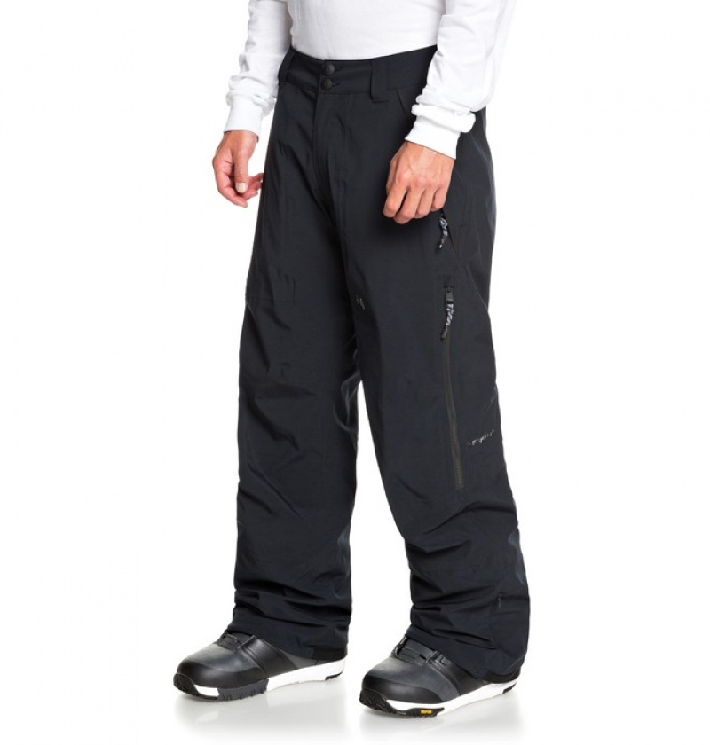 Pantaloni De Snowboard DC Squadron Shell Barbati Negrii | OKM7056