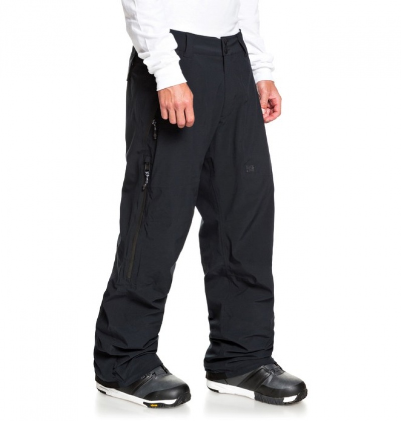 Pantaloni De Snowboard DC Squadron Shell Barbati Negrii | OKM7056