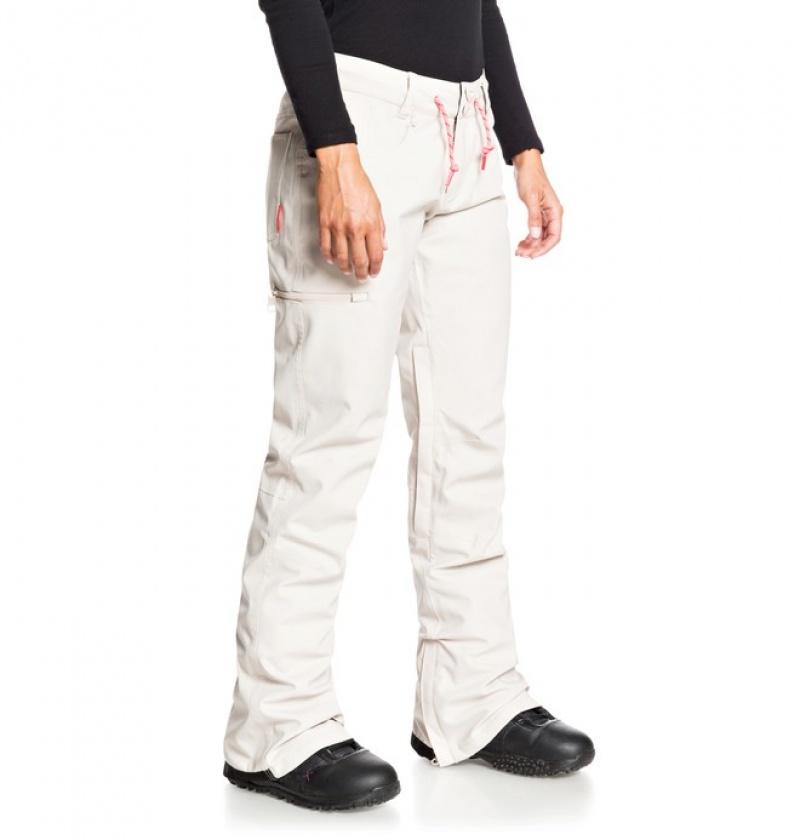 Pantaloni De Snowboard DC Viva Shell Dama Gri | HAZ5471