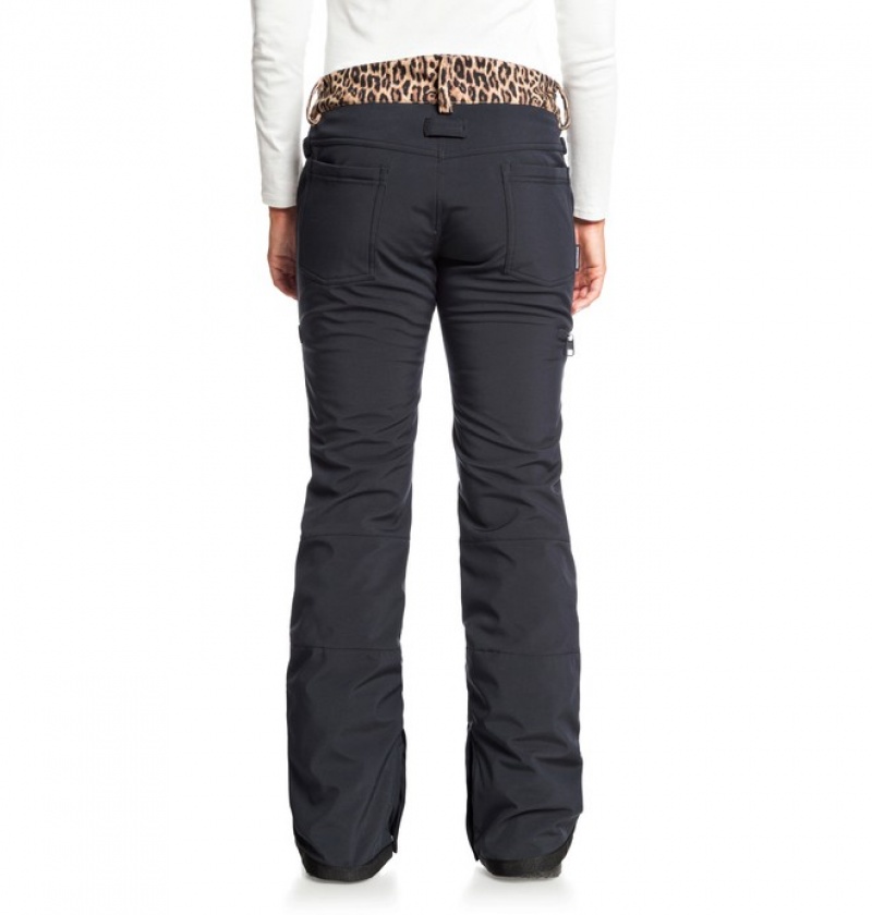 Pantaloni De Snowboard DC Viva Softshell Dama Negrii | BTG5545