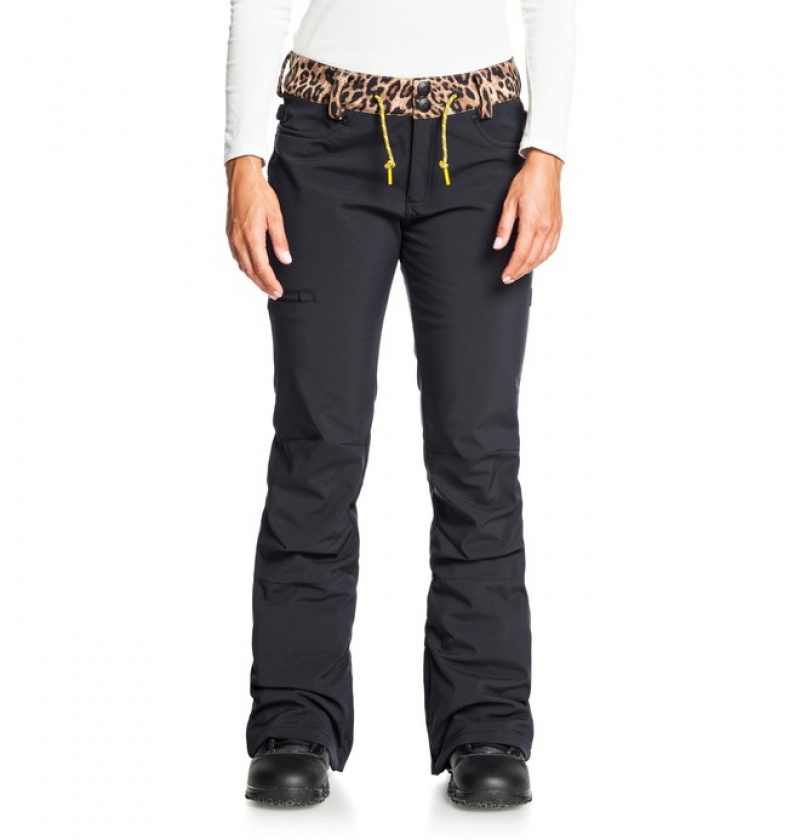 Pantaloni De Snowboard DC Viva Softshell Dama Negrii | BTG5545