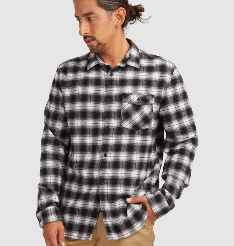 Camasi & Polo DC Martha Long Sleeve Shirt Barbati Negrii | LRF8450