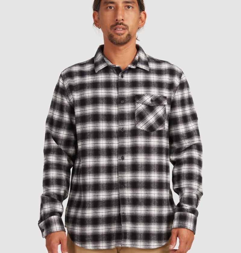 Camasi & Polo DC Martha Long Sleeve Shirt Barbati Negrii | LRF8450