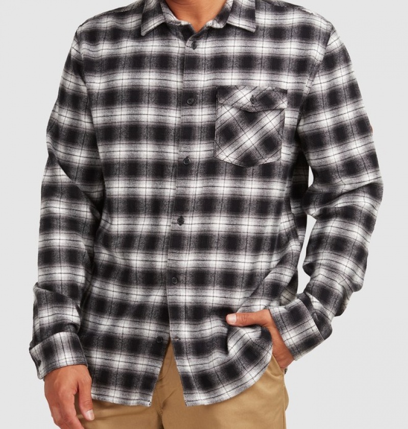 Camasi & Polo DC Martha Long Sleeve Shirt Barbati Negrii | LRF8450