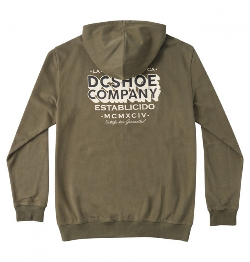 Pulovere & Hanorace DC Company Goods Hoodie Barbati Verzi | PVL3842