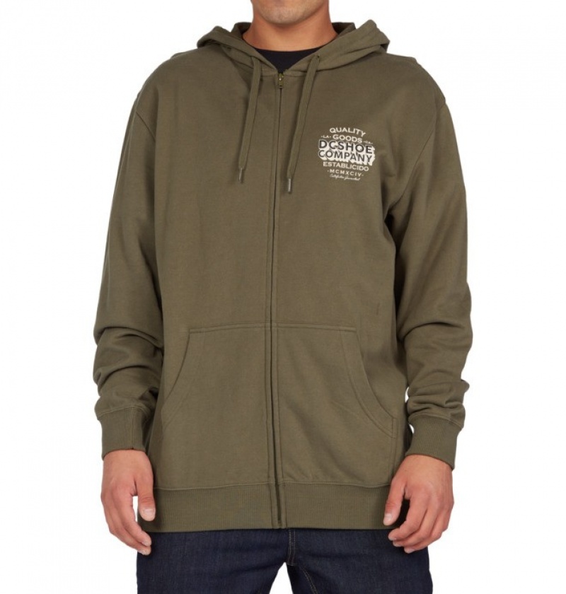 Pulovere & Hanorace DC Company Goods Hoodie Barbati Verzi | PVL3842