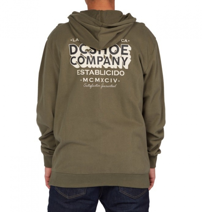 Pulovere & Hanorace DC Company Goods Hoodie Barbati Verzi | PVL3842