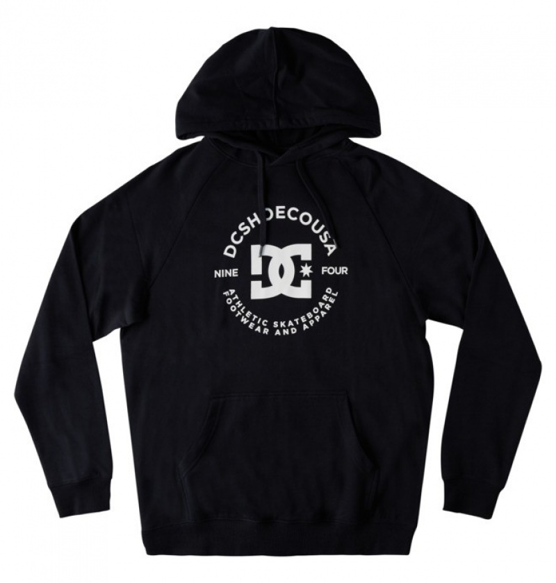 Pulovere & Hanorace DC Star Pilot Hoodie Barbati Negrii | VWO2128