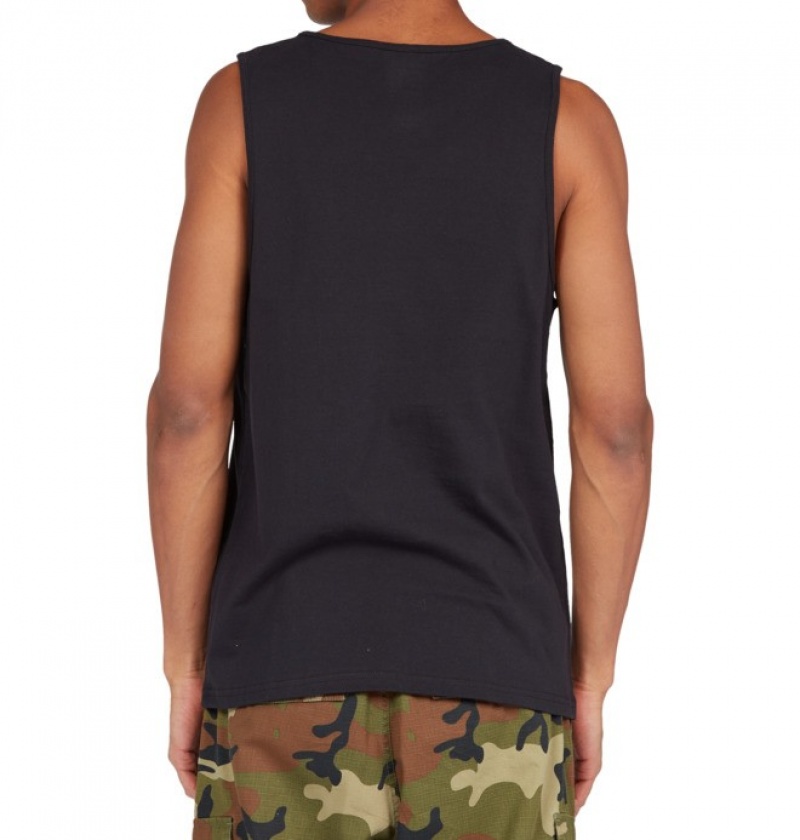 Tricouri DC Star Pocket Pocket Tank Top Barbati Negrii | HAD6358